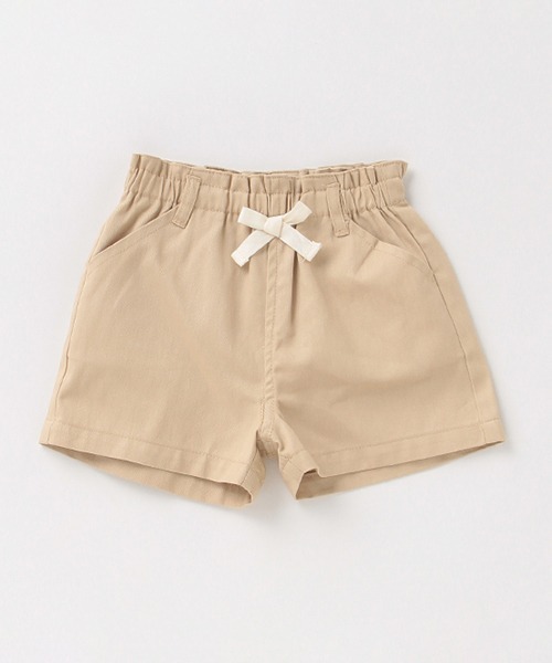 petit main（プティマイン）の「ベーシックショートパンツ（その他パンツ・キッズ・ピンク/ブルー/オフホワイト/ライトカーキ/ベージュ/ライトブルー・100cm/130cm/90cm/110cm/120cm/80ｃｍ）」の3枚目の写真