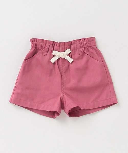 petit main（プティマイン）の「ベーシックショートパンツ（その他パンツ・キッズ・ピンク/ブルー/オフホワイト/ライトカーキ/ベージュ/ライトブルー・100cm/130cm/90cm/110cm/120cm/80ｃｍ）」の22枚目の写真