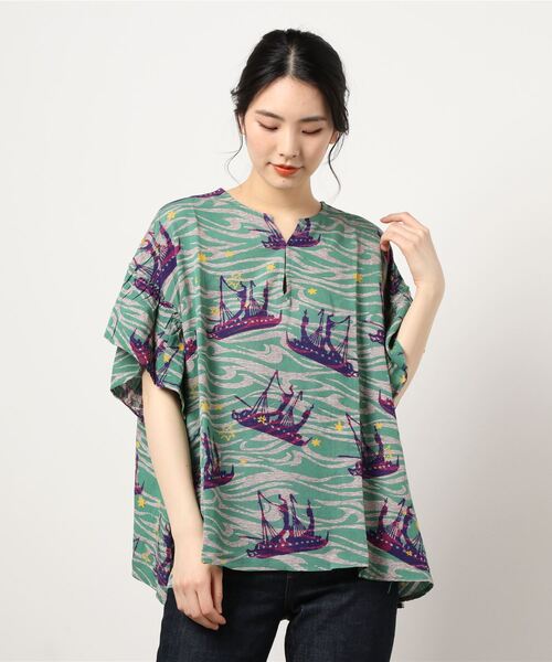 チャイハネ(チャイハネ)の「【チャイハネ】ホクレアトップス(その他トップス・レディース・ブラウン/ブルー/グリーン・FREE)」の20枚目の写真