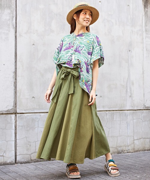 チャイハネ(チャイハネ)の「【チャイハネ】ホクレアトップス(その他トップス・レディース・ブラウン/ブルー/グリーン・FREE)」の18枚目の写真