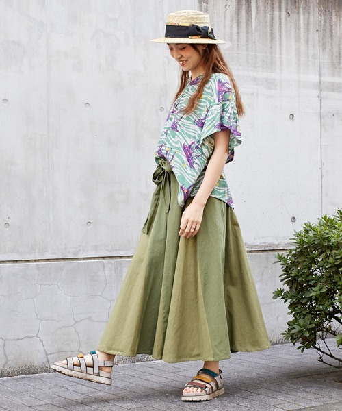 チャイハネ(チャイハネ)の「【チャイハネ】ホクレアトップス(その他トップス・レディース・ブラウン/ブルー/グリーン・FREE)」の7枚目の写真