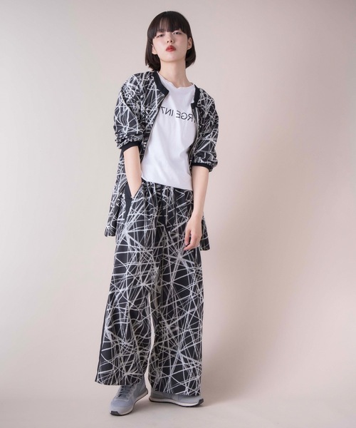 La SRIC（ラスリック）の「La SRIC / スラッシュ柄イージーパンツ 【セットアップ可】（その他パンツ・レディース・ブラック/オフホワイト・38）」の11枚目の写真