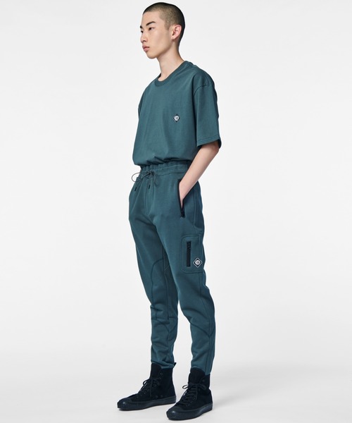 PIPING HOT FUTURE（パイピングホットフューチャー）の「SEAMED CARGO PANT（スウェットパンツ・メンズ・グリーン・S/M/L/XL）」の7枚目の写真