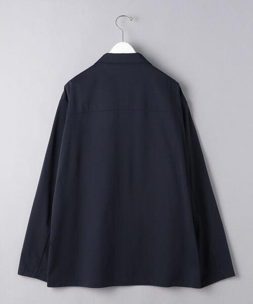UNITED ARROWS（ユナイテッドアローズ）の「＜UNITED ARROWS＞ スムース シャツジャケット（カーディガン/ボレロ・メンズ・ダークグレー/ネイビー・X-LARGE/SMALL/LARGE/MEDIUM）」の11枚目の写真