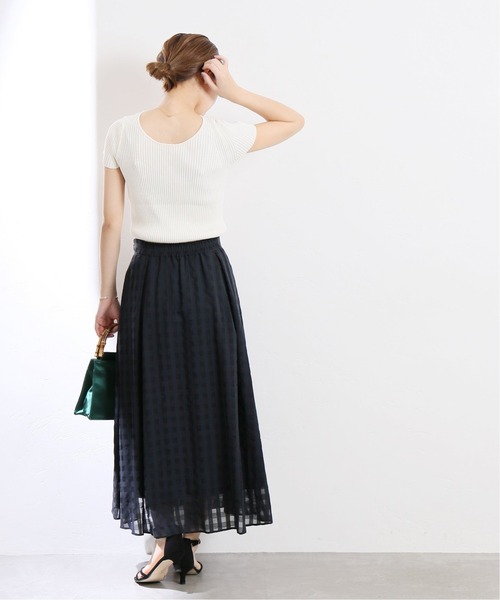 LaTotalite Avec H ウエストタックスカート LaTotalite Avec H ウエストタックスカート