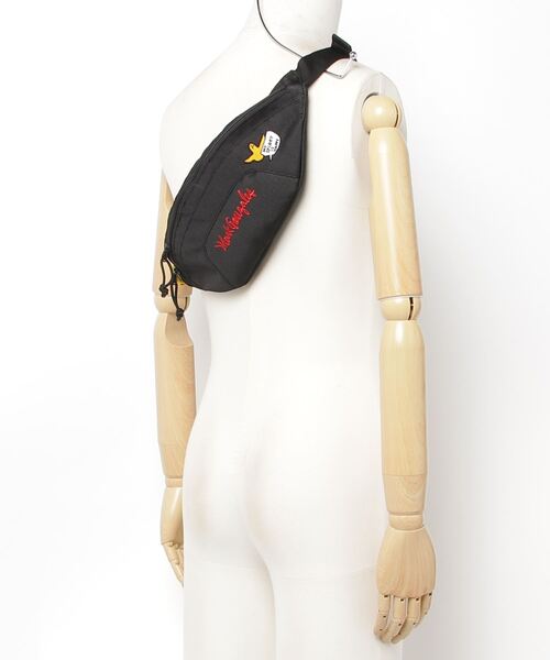 Mark Gonzales（マーク・ゴンザレス）の「【MARK GONZALES/マークゴンザレス】CORPUS TOKYO別注 ボディバッグ（ボディバッグ/ウエストポーチ・メンズ・ブラック×ホワイト/ブラック×レッド/ブラック×イエロー・FREE）」の7枚目の写真