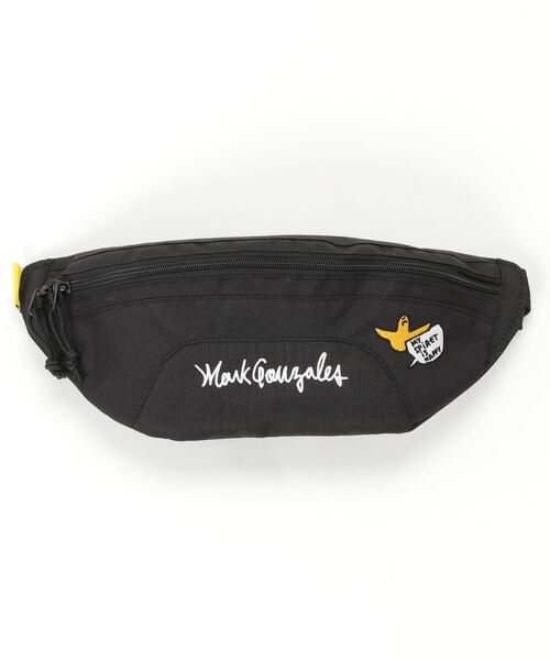 Mark Gonzales（マーク・ゴンザレス）の「【MARK GONZALES/マークゴンザレス】CORPUS TOKYO別注 ボディバッグ（ボディバッグ/ウエストポーチ・メンズ・ブラック×ホワイト/ブラック×レッド/ブラック×イエロー・FREE）」の8枚目の写真