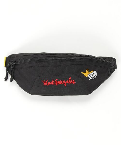 Mark Gonzales（マーク・ゴンザレス）の「【MARK GONZALES/マークゴンザレス】CORPUS TOKYO別注 ボディバッグ（ボディバッグ/ウエストポーチ・メンズ・ブラック×ホワイト/ブラック×レッド/ブラック×イエロー・FREE）」の13枚目の写真