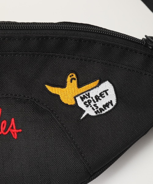 Mark Gonzales（マーク・ゴンザレス）の「【MARK GONZALES/マークゴンザレス】CORPUS TOKYO別注 ボディバッグ（ボディバッグ/ウエストポーチ・メンズ・ブラック×ホワイト/ブラック×レッド/ブラック×イエロー・FREE）」の16枚目の写真