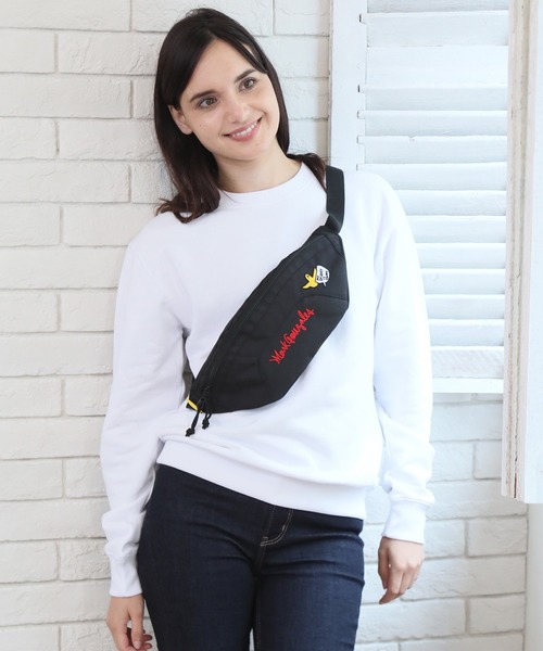 Mark Gonzales（マーク・ゴンザレス）の「【MARK GONZALES/マークゴンザレス】CORPUS TOKYO別注 ボディバッグ（ボディバッグ/ウエストポーチ・メンズ・ブラック×ホワイト/ブラック×レッド/ブラック×イエロー・FREE）」の22枚目の写真