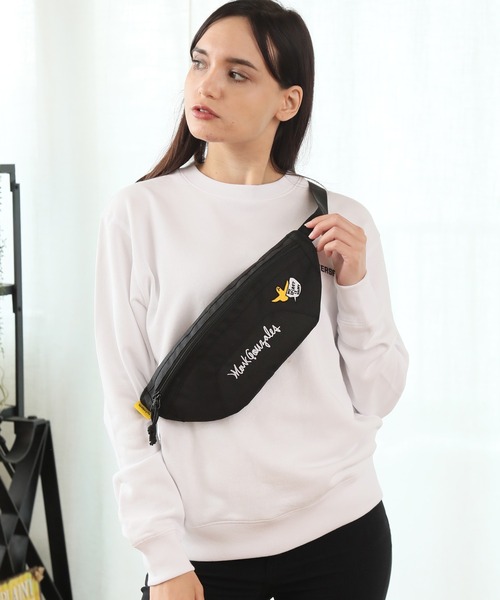 Mark Gonzales（マーク・ゴンザレス）の「【MARK GONZALES/マークゴンザレス】CORPUS TOKYO別注 ボディバッグ（ボディバッグ/ウエストポーチ・メンズ・ブラック×ホワイト/ブラック×レッド/ブラック×イエロー・FREE）」の19枚目の写真