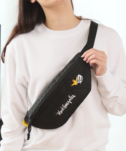Mark Gonzales（マーク・ゴンザレス）の「【MARK GONZALES/マークゴンザレス】CORPUS TOKYO別注 ボディバッグ（ボディバッグ/ウエストポーチ・メンズ・ブラック×ホワイト/ブラック×レッド/ブラック×イエロー・FREE）」の20枚目の写真
