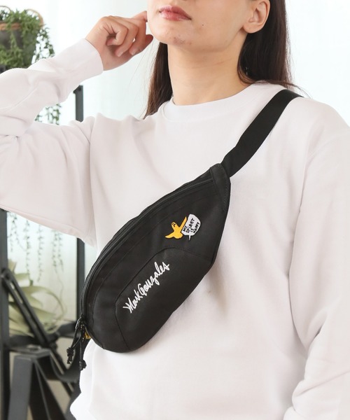 Mark Gonzales（マーク・ゴンザレス）の「【MARK GONZALES/マークゴンザレス】CORPUS TOKYO別注 ボディバッグ（ボディバッグ/ウエストポーチ・メンズ・ブラック×ホワイト/ブラック×レッド/ブラック×イエロー・FREE）」の21枚目の写真