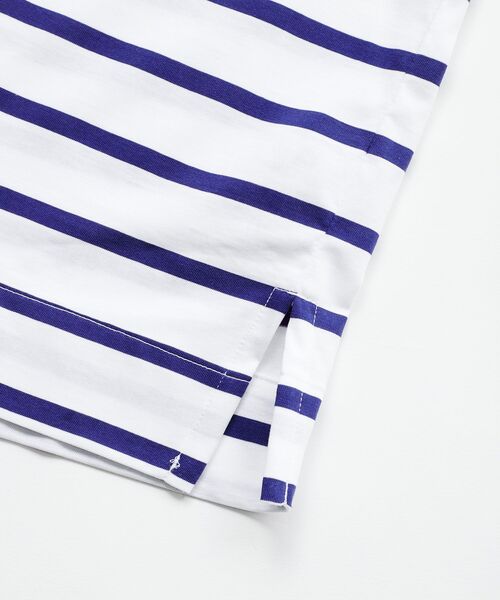 LA MARINE FRANCAISE(マリン フランセーズ)の「マリンセーラープルオーバー(Tシャツ/カットソー・レディース・ホワイト/ブラック・F)」の9枚目の写真