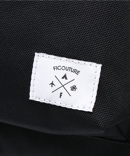 CIAOPANIC(チャオパニック)の「【Ficouture】×【COOK】 フラップDAYPACK(バックパック/リュック・メンズ・ブラック・FREE)」の4枚目の写真