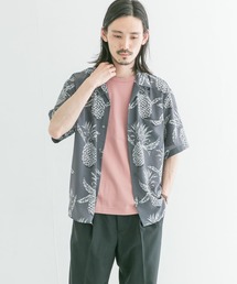 URBAN RESEARCH | パターンオープンカラーショートスリーブシャツ(シャツ/ブラウス)