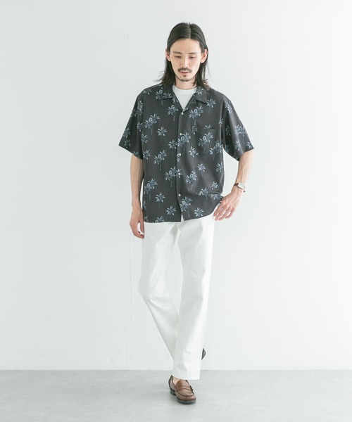 URBAN RESEARCH（アーバンリサーチ）の「パターンオープンカラーショートスリーブシャツ（シャツ/ブラウス・メンズ・グレー系その他/ブルー系その他/レッド系その他・MEDIUM/LARGE）」の16枚目の写真