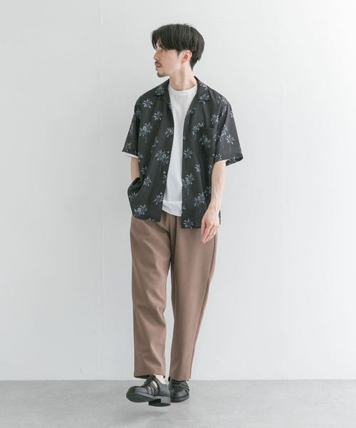 URBAN RESEARCH（アーバンリサーチ）の「パターンオープンカラーショートスリーブシャツ（シャツ/ブラウス・メンズ・グレー系その他/ブルー系その他/レッド系その他・MEDIUM/LARGE）」の10枚目の写真