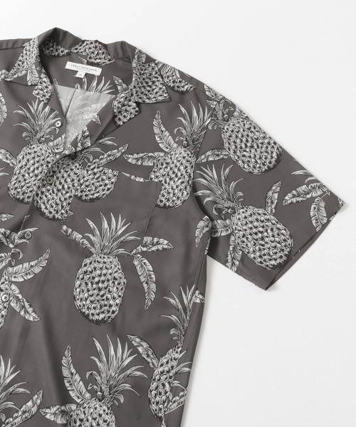 URBAN RESEARCH（アーバンリサーチ）の「パターンオープンカラーショートスリーブシャツ（シャツ/ブラウス・メンズ・グレー系その他/ブルー系その他/レッド系その他・MEDIUM/LARGE）」の22枚目の写真