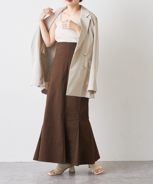 natural couture（ナチュラルクチュール）の「さらっと着れるリネンライクジャケット（その他アウター・レディース・ブラック/ミント/ライトベージュ・FREE）」の13枚目の写真