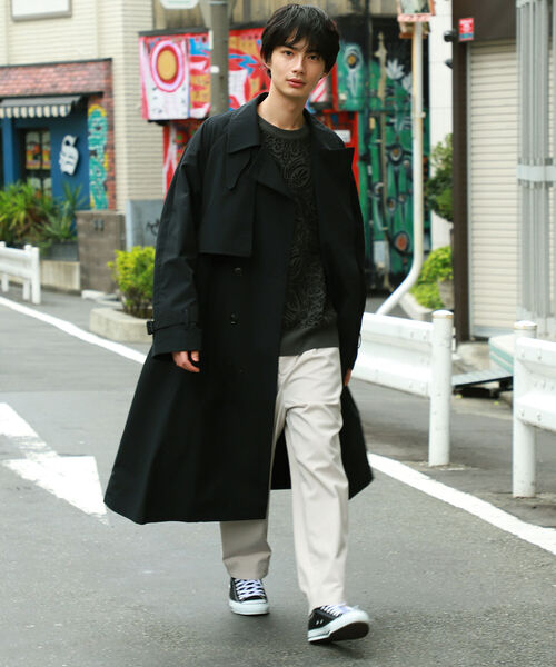 BeAMS DOT（ビームスドット）の「【FINE BOYS4月号掲載】【WEB限定】BeAMS DOT / ワイドバルーンパンツ（スラックス・メンズ・ブラック/ホワイト系その他5・SMALL/MEDIUM/LARGE）」の6枚目の写真