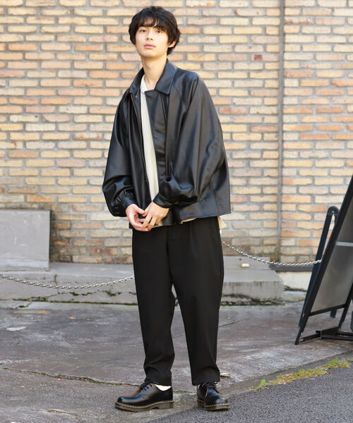 BeAMS DOT（ビームスドット）の「【FINE BOYS4月号掲載】【WEB限定】BeAMS DOT / ワイドバルーンパンツ（スラックス・メンズ・ブラック/ホワイト系その他5・SMALL/MEDIUM/LARGE）」の17枚目の写真