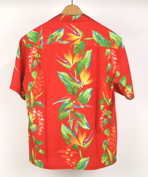 Grand PARK（グランドパーク）の「HILOHATTIバードオブパラダイスアロハシャツ（シャツ/ブラウス・メンズ・ホワイト/レッド・SMALL/X-SMALL）」の10枚目の写真