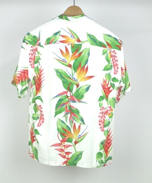 Grand PARK（グランドパーク）の「HILOHATTIバードオブパラダイスアロハシャツ（シャツ/ブラウス・メンズ・ホワイト/レッド・SMALL/X-SMALL）」の17枚目の写真