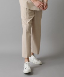 チェックワイドテーパードパンツ/CHECK WIDE TAPERED PANTS