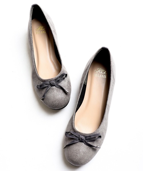 FUNALIVE（ファンアライブ）の「バレーシューズ（バレエシューズ・レディース・ブラック/ベージュ/グレー/レッド/シルバー/ブラック系その他/ブラック系その他2/ピンク/ブラック系その他4/パイソン/ブラック系その他3・LL/S/L/M）」の7枚目の写真