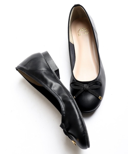 FUNALIVE（ファンアライブ）の「バレーシューズ（バレエシューズ・レディース・ブラック/ベージュ/グレー/レッド/シルバー/ブラック系その他/ブラック系その他2/ピンク/ブラック系その他4/パイソン/ブラック系その他3・LL/S/L/M）」の17枚目の写真