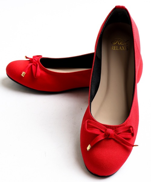 FUNALIVE（ファンアライブ）の「バレーシューズ（バレエシューズ・レディース・ブラック/ベージュ/グレー/レッド/シルバー/ブラック系その他/ブラック系その他2/ピンク/ブラック系その他4/パイソン/ブラック系その他3・LL/S/L/M）」の21枚目の写真