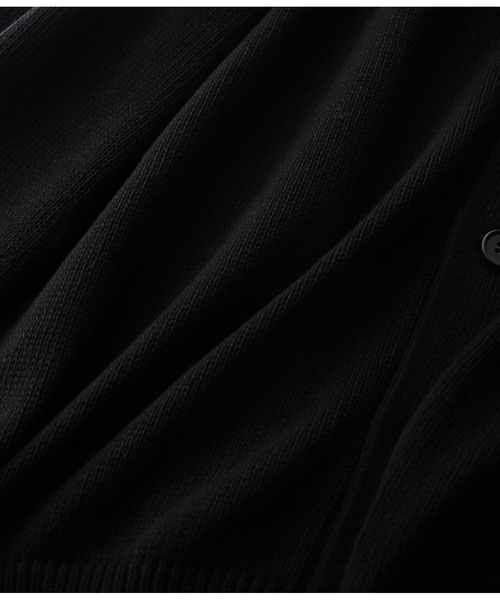 remer(リメール)の「loose basic cardigan/ルーズベーシックカーディガン(カーディガン/ボレロ・メンズ・ブラック/ダークブルー/グレイッシュベージュ・SMALL/MEDIUM/LARGE)」の9枚目の写真