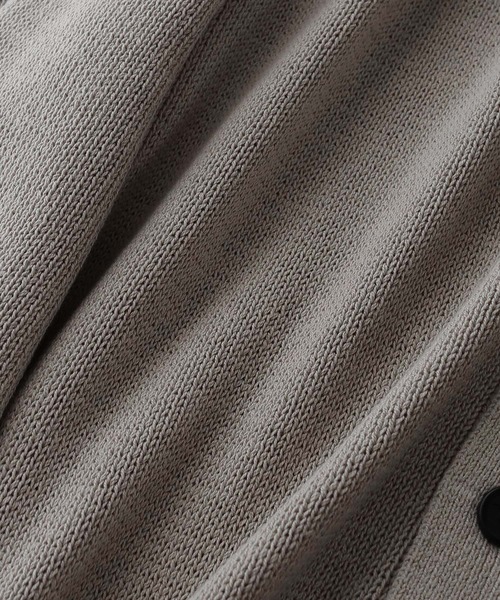 remer(リメール)の「loose basic cardigan/ルーズベーシックカーディガン(カーディガン/ボレロ・メンズ・ブラック/ダークブルー/グレイッシュベージュ・SMALL/MEDIUM/LARGE)」の16枚目の写真
