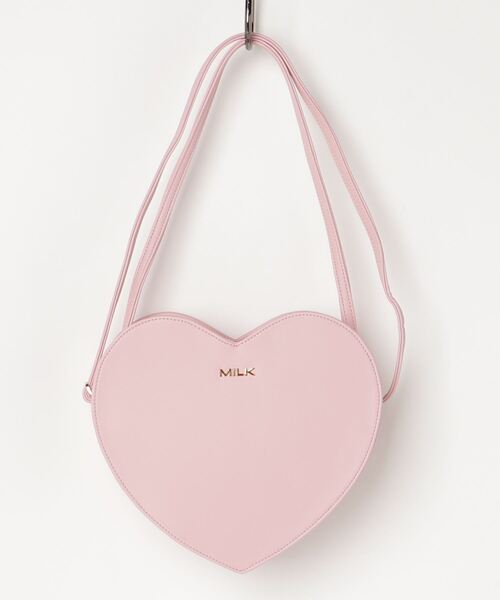 MILK(ミルク)の「Heart ショルダー BAG(ショルダーバッグ・レディース・A/B/C・FREE)」の1枚目の写真