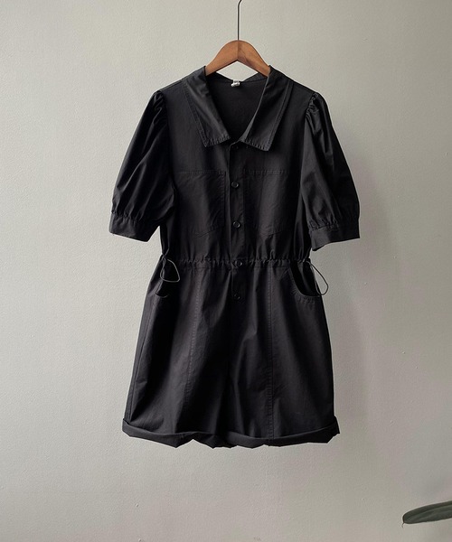 aimoha(アイモハ)の「リラックスオールインワン(つなぎ/オールインワン・レディース・ブラック/ベージュ・MEDIUM/LARGE)」の22枚目の写真