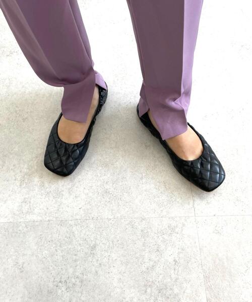 CITEN（シテン）の「＜CITEN（シテン）＞ワイドスクエア ソフト フラットシューズ（その他シューズ・レディース・オフホワイト/ブラック/ブラウン/その他1・22.5cm/23cm/23.5cm/24cm/24.5cm）」の4枚目の写真