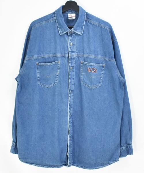 usedclothes 古着 Disney ディズニー デニムシャツ DISNEY VINTAGE（ディズニーヴィンテージ）の「【ヴィンテージ古着