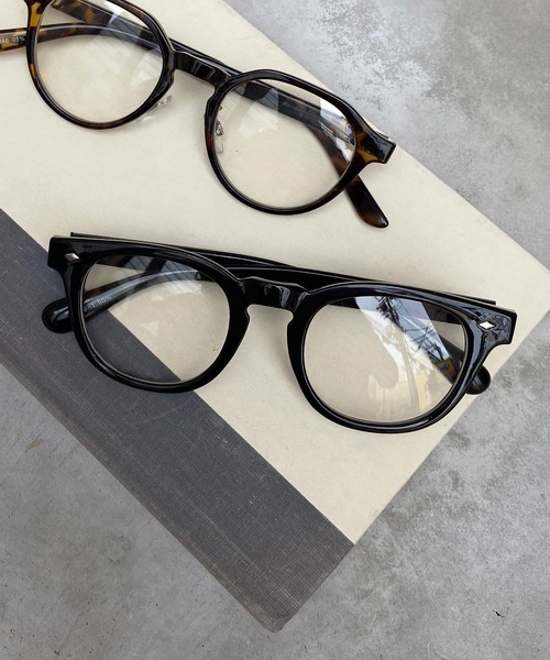 CAPRICIEUX LE'MAGE（カプリシューレマージュ）の「クリアレンズメガネ　クロブチ（メガネ・レディース・ブラック・FREE）」の5枚目の写真