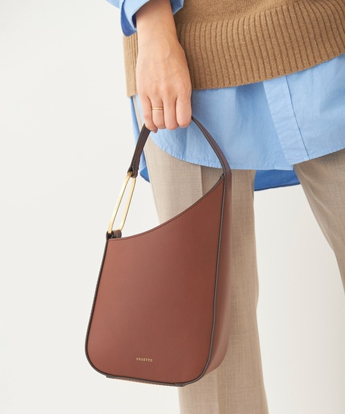 plage(プラージュ)の「【ORSETTO/オルセット】SLOPE バッグ◆(ハンドバッグ・レディース・ブラウン・FREE)」の13枚目の写真