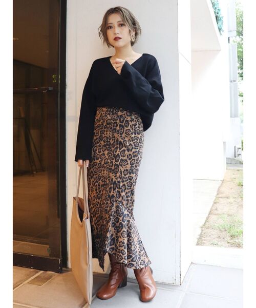 MURUA(ムルーア)の「ワイドスクエアブーツ(ブーツ・レディース・ブラック/ブラウン・35/36/37)」の17枚目の写真