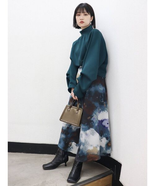 MURUA(ムルーア)の「ワイドスクエアブーツ(ブーツ・レディース・ブラック/ブラウン・35/36/37)」の18枚目の写真