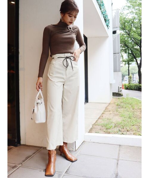 MURUA(ムルーア)の「ワイドスクエアブーツ(ブーツ・レディース・ブラック/ブラウン・35/36/37)」の20枚目の写真