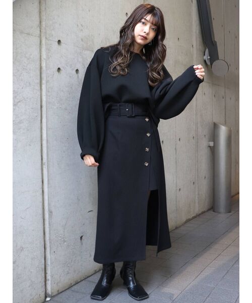 MURUA(ムルーア)の「ワイドスクエアブーツ(ブーツ・レディース・ブラック/ブラウン・35/36/37)」の22枚目の写真