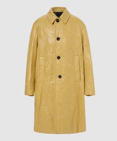 DRIES VAN NOTEN(ドリスヴァンノッテン)の「RINK 3248 M.W.COAT(ステンカラーコート・メンズ・カーキ/黄土色系・M/L)」の1枚目の写真