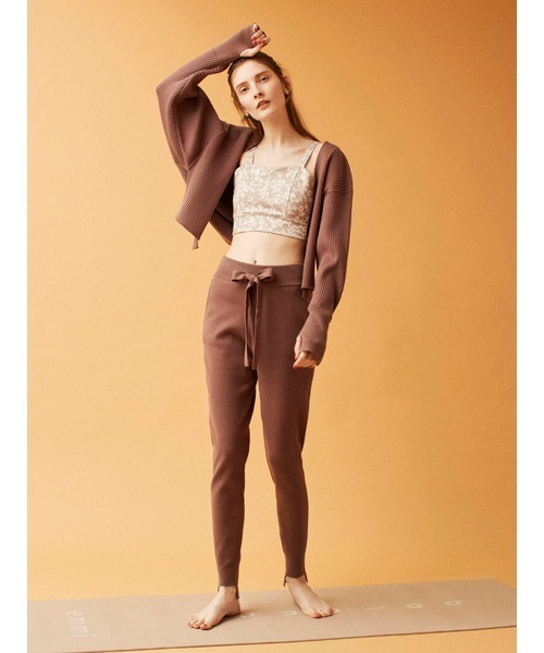 emmi yoga】emmiオリジナルフラワーブラトップ（チューブトップ