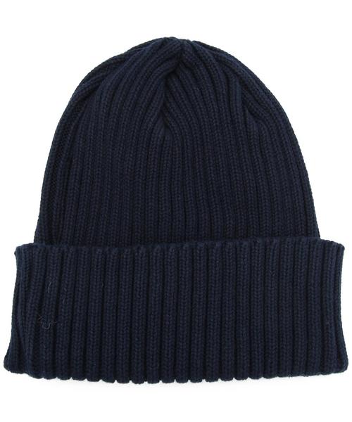 BEAUTY&YOUTH UNITED ARROWS（ビューティーアンドユースユナイテッドアローズ）の「BY コットン リブ ワッチキャップ◆（ニットキャップ/ビーニー・メンズ・オフホワイト/ブラック/オレンジ/ネイビー/ベージュ/ライトブルー・フリー）」の7枚目の写真