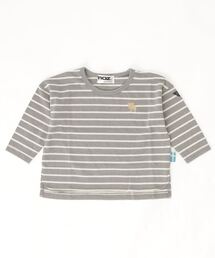 【MOZ】EM3481 先染めボーダー長袖Tシャツ