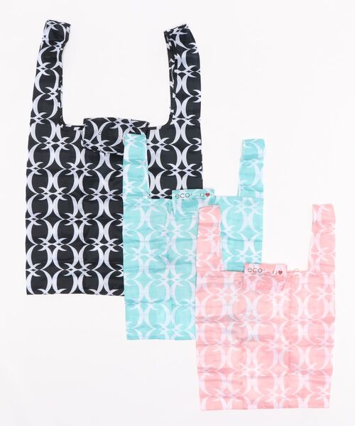 Q(キュー)の「モノグラムエコバッグ 3個セット(エコバッグ/サブバッグ・レディース・その他/その他2/その他1・FREE)」の9枚目の写真
