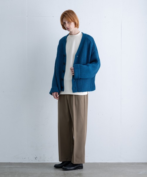 ln fortis（ロンフォルティス）の「ln fortis - 2wayスリーブモックネックTシャツ（Tシャツ/カットソー・メンズ・ホワイト/ブラック・SMALL/MEDIUM）」の22枚目の写真